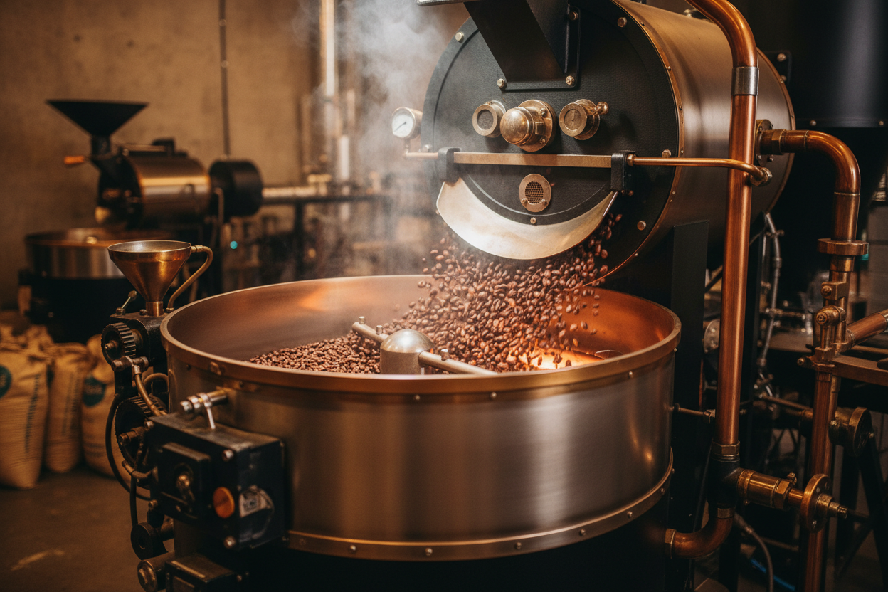coffee roasting drum